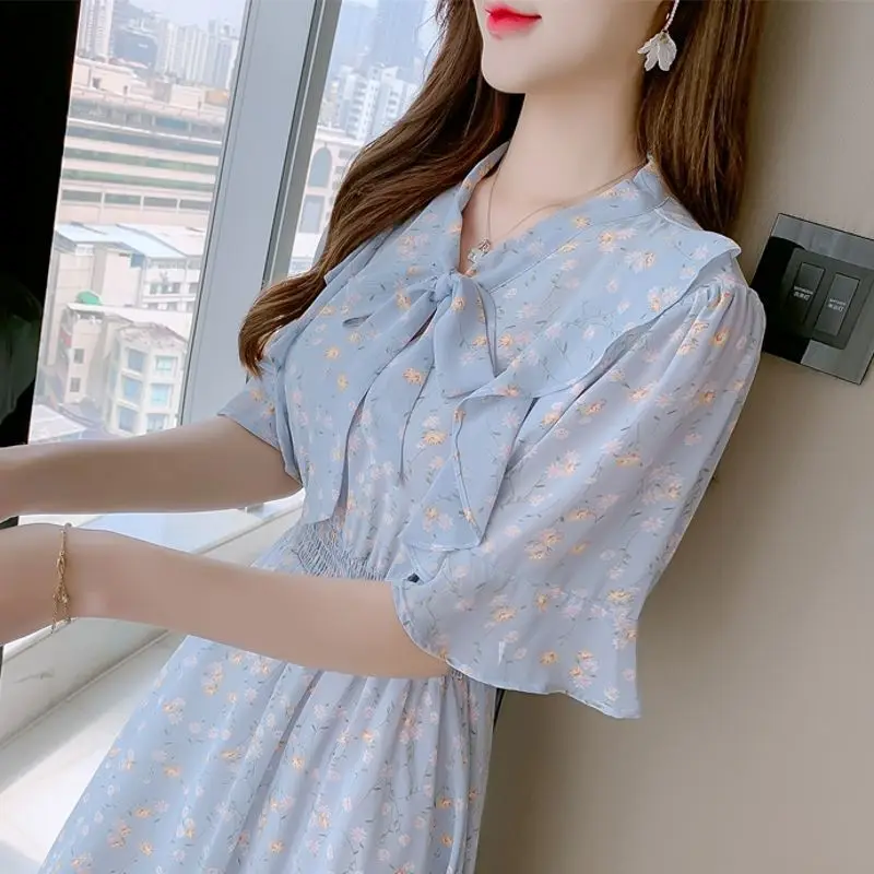 French Chiffon Floral Dress Women's Summer Dress 2021 New Gentle Forest First Love Long Dress
French Chiffon Floral Dress Women's Summer Dress 2021 New Gentle Forest First Love Long Dress