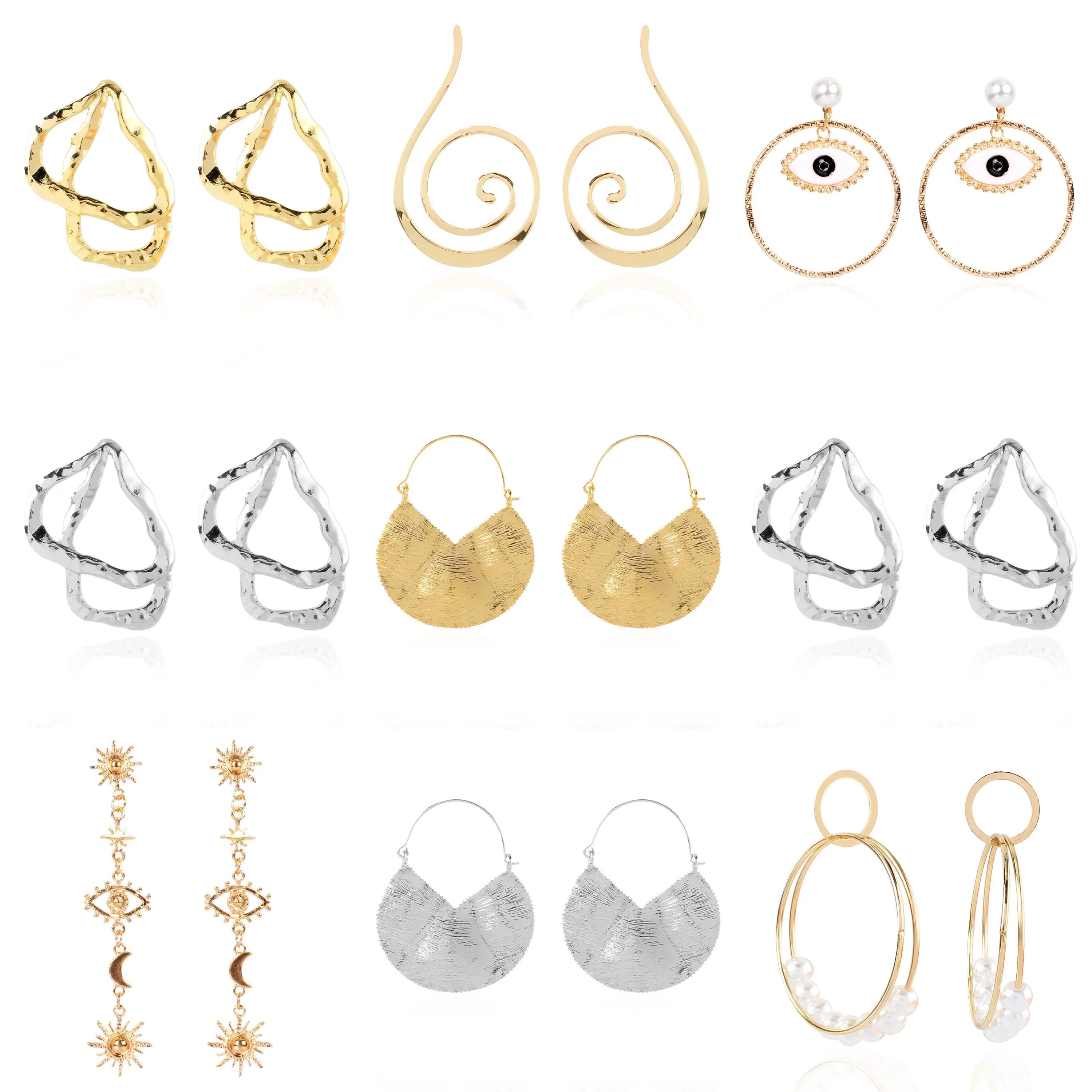 2021 Vintage golden demon eye moon Dangle earrings for women boho Luxury Rhinestone Evil Eye Statement earring wedding jewelry
2021 Vintage golden demon eye moon Dangle earrings for women boho Luxury Rhinestone Evil Eye Statement earring wedding jewelry