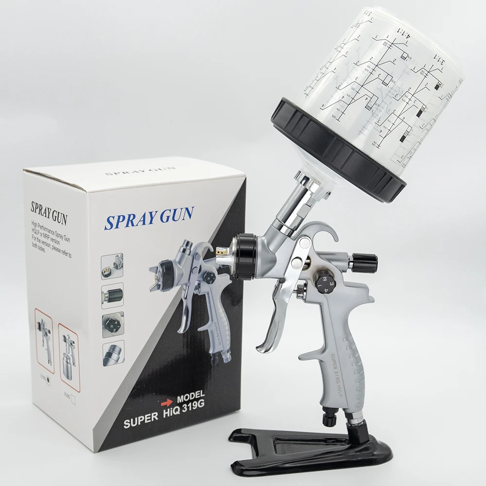 High Atomization Professional HVLP 319 Paint Spray Gun With PPS Cup For Painting Car Air Spray Gun Paint Sprayer Airbrush
High Atomization Professional HVLP 319 Paint Spray Gun With PPS Cup For Painting Car Air Spray Gun Paint Sprayer Airbrush