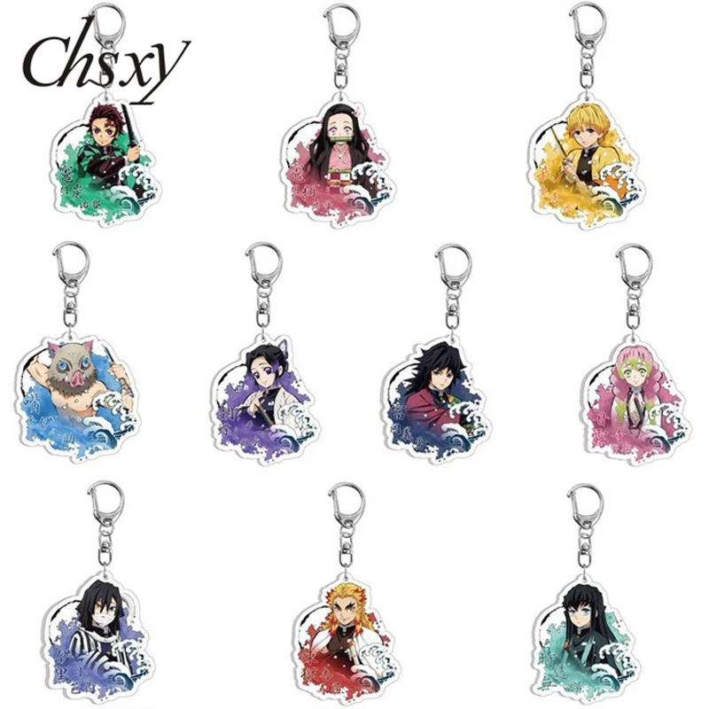 Anime Acrylic Keychain Demon Slayer Kimetsu no Yaiba Posket Tanjirou Nezuko Figures Keyring Teen for Fans Bag Pendant Collection
Anime Acrylic Keychain Demon Slayer Kimetsu no Yaiba Posket Tanjirou Nezuko Figures Keyring Teen for Fans Bag Pendant Collection