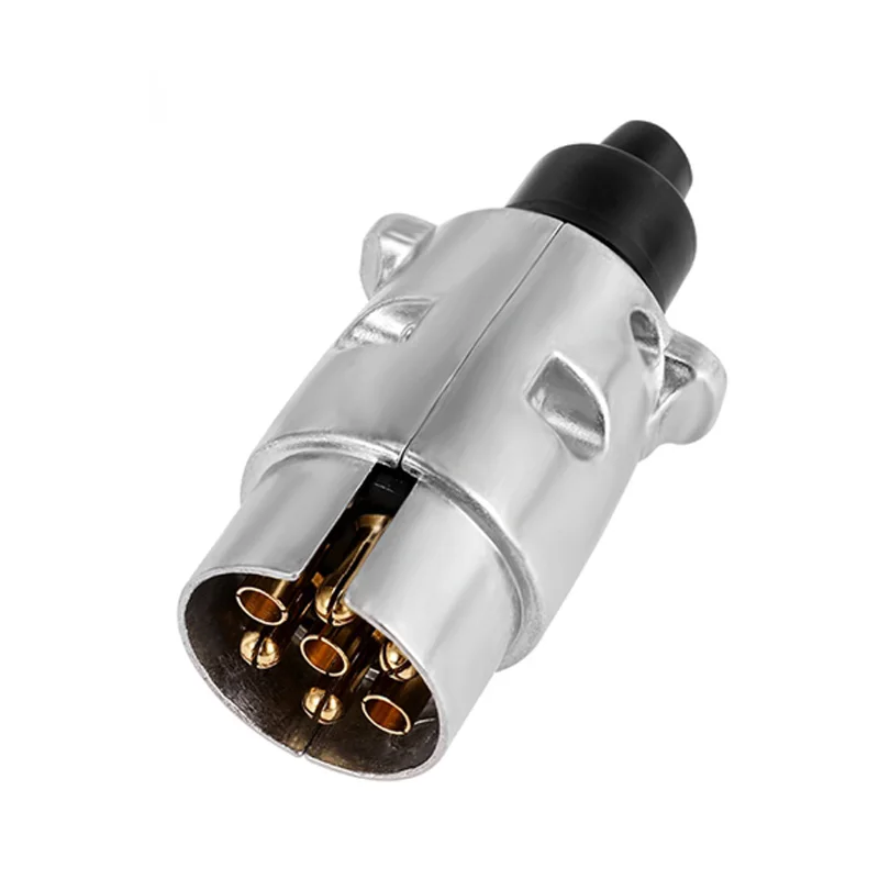 1pcs 12V 7 Pin Trailer Metal Plug Socket Waterproof Auto Lamp Connector Apply to Truck RV Cars Boat Trailer Caravan Accessories
1pcs 12V 7 Pin Trailer Metal Plug Socket Waterproof Auto Lamp Connector Apply to Truck RV Cars Boat Trailer Caravan Accessories