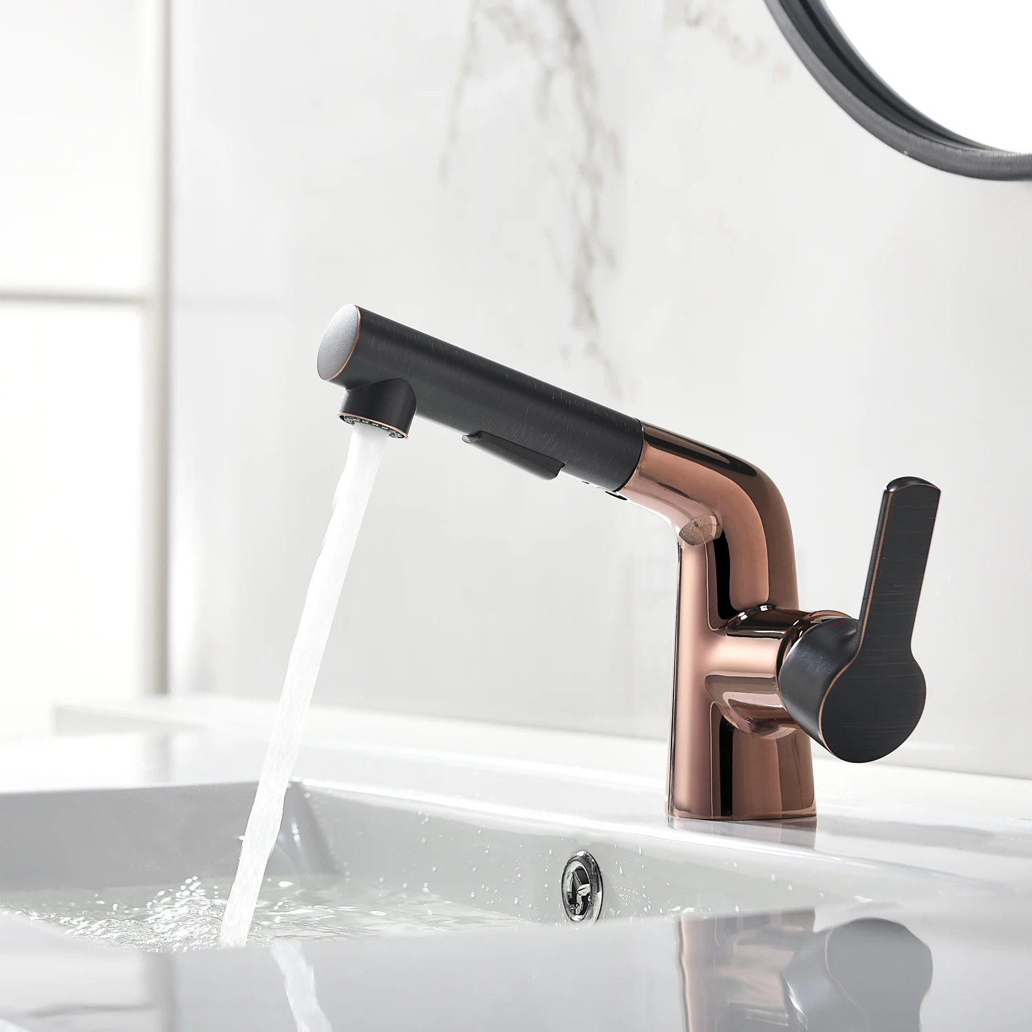 Rose Gold Faucet Sink Basin Water Tap Vintage Design Wash Basin Water Mixer Tap Hot Cold Faucet Torneira Gourmet Bathroom HX50BF
Rose Gold Faucet Sink Basin Water Tap Vintage Design Wash Basin Water Mixer Tap Hot Cold Faucet Torneira Gourmet Bathroom HX50BF