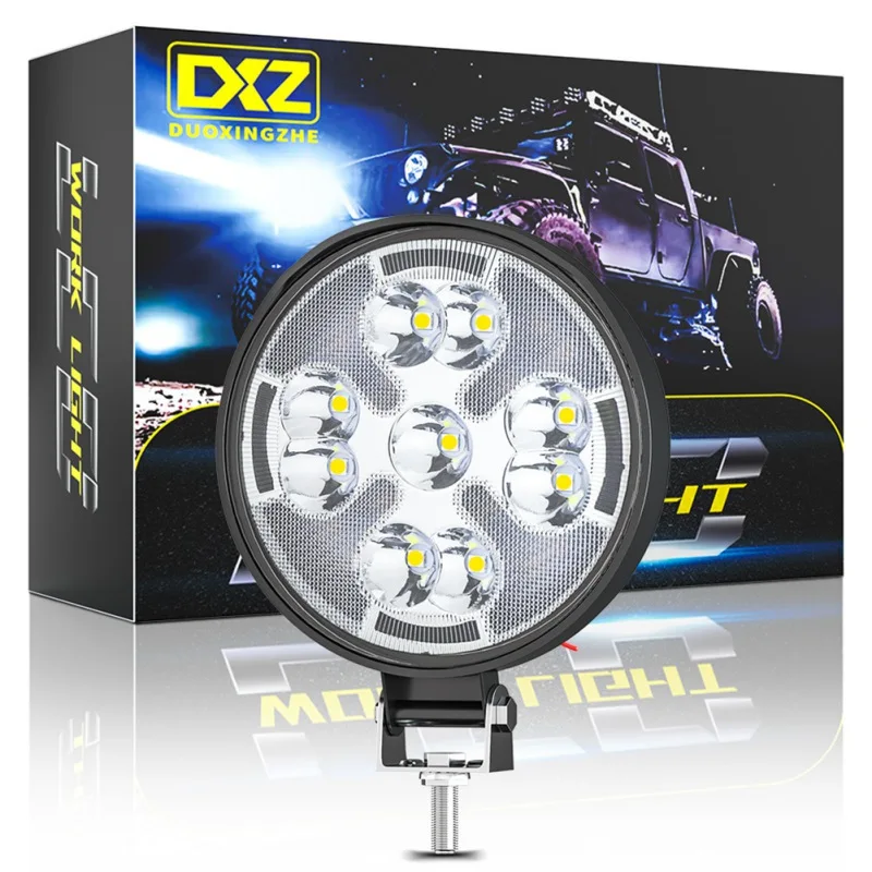 Automobile Led Working Lamp Circular 63w Two Color Band Explosion Flash Auxiliary Lamp Maintenance Lamp Automobile Working Lamp
Automobile Led Working Lamp Circular 63w Two Color Band Explosion Flash Auxiliary Lamp Maintenance Lamp Automobile Working Lamp