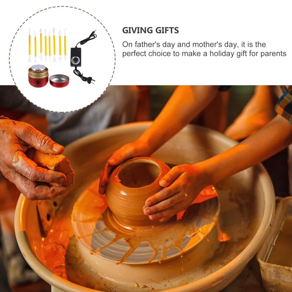 1 Set Pottery Machine Ceramic Work DIY Pottery Wheel with Turntable Tool AU Plug
1 Set Pottery Machine Ceramic Work DIY Pottery Wheel with Turntable Tool AU Plug