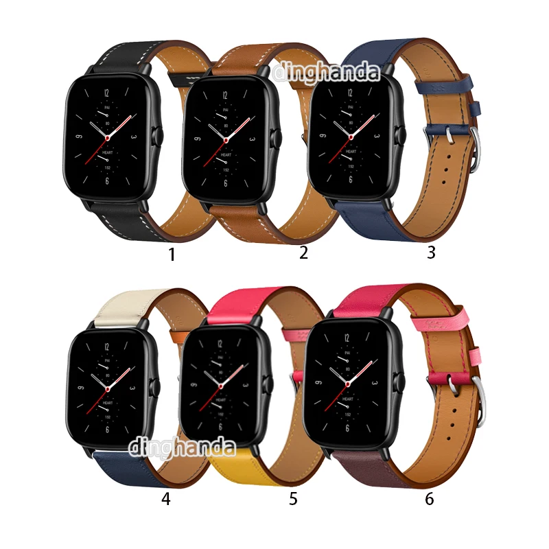 Ремешок из натуральной кожи для часов Huami Amazfit GTS 2 2e mini /Bip lite, сменный модный браслет для наручных часов, 20 мм
Ремешок из натуральной кожи для часов Huami Amazfit GTS 2 2e mini /Bip lite, сменный модный браслет для наручных часов, 20 мм