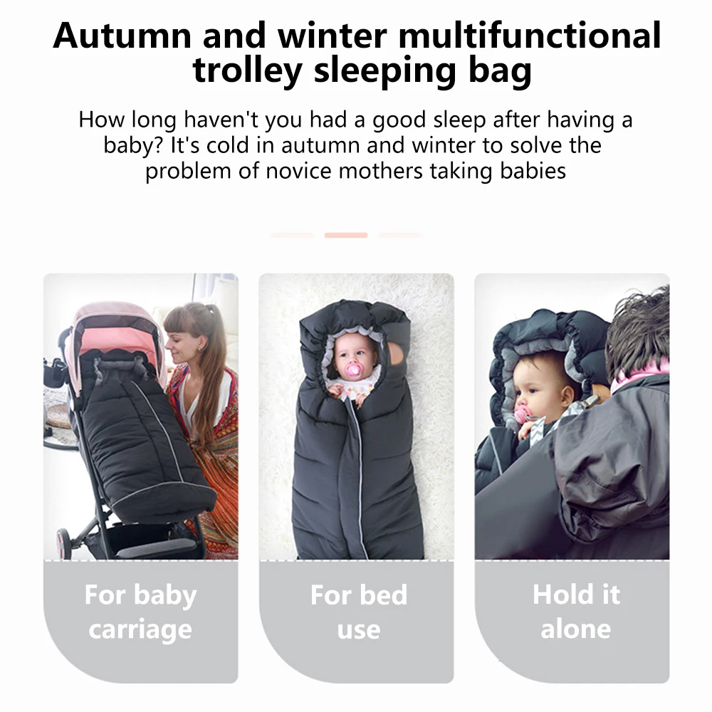 Baby Stroller Sleeping Bag Winter Warm Sleepsack Windproof For Infant Wheelchair Envelopes For Footmuff Sleep Sack Blanket
Baby Stroller Sleeping Bag Winter Warm Sleepsack Windproof For Infant Wheelchair Envelopes For Footmuff Sleep Sack Blanket