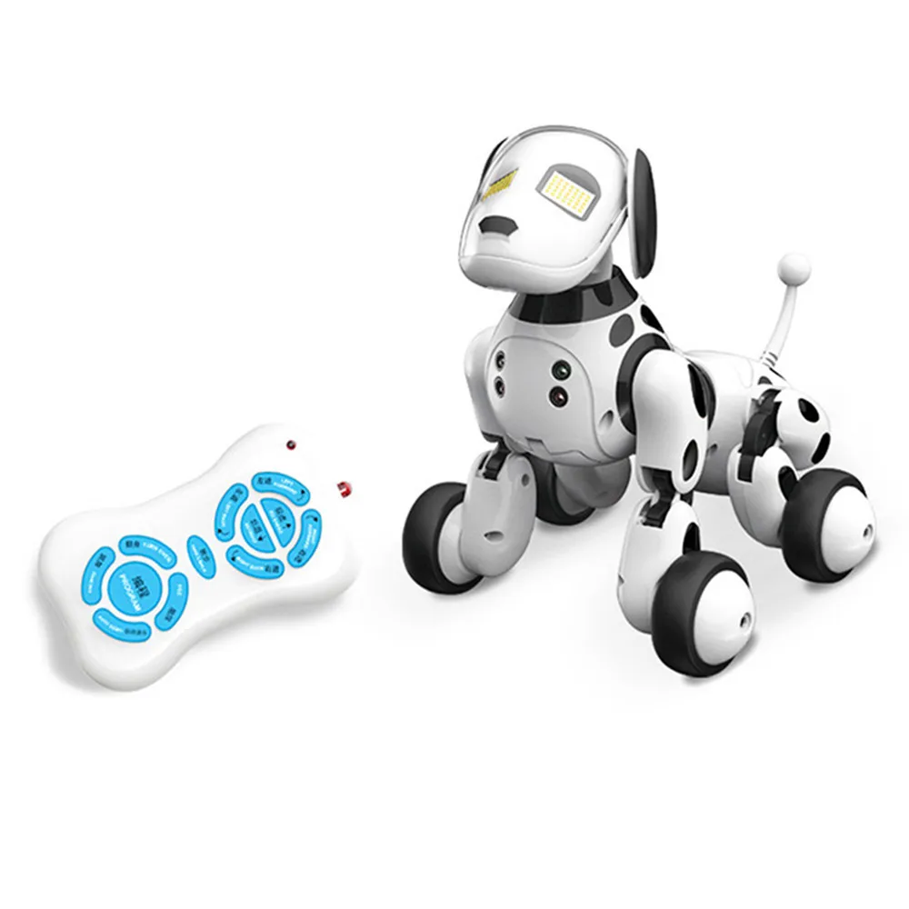 Programable Robot Dog 2.4G Wireless Remote Control Intelligent Talking Robot Dogs Toy Electronic Pet Animals Toys For Children
Programable Robot Dog 2.4G Wireless Remote Control Intelligent Talking Robot Dogs Toy Electronic Pet Animals Toys For Children
