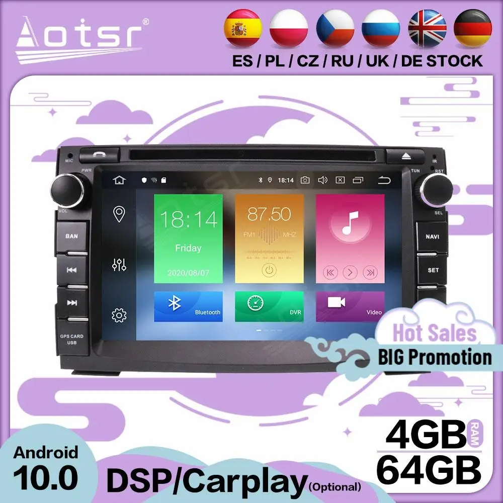 Carplay мультимедийный стерео Android плеер для KIA VENGA CEED 2009 2010 2011 2012 2013 2014 + GPS BT аудио радио приемник головное устройство
Carplay мультимедийный стерео Android плеер для KIA VENGA CEED 2009 2010 2011 2012 2013 2014 + GPS BT аудио радио приемник головное устройство