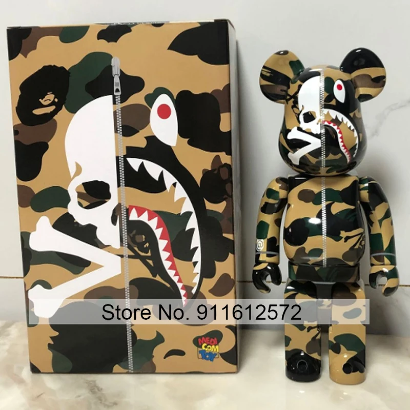 Bearbricklys 28cm 400% Bear&bricklys Toy Camouflage Blocks Bear Toy Action Toy Figures Garage Kits Dolls Kids Toys
Bearbricklys 28cm 400% Bear&bricklys Toy Camouflage Blocks Bear Toy Action Toy Figures Garage Kits Dolls Kids Toys