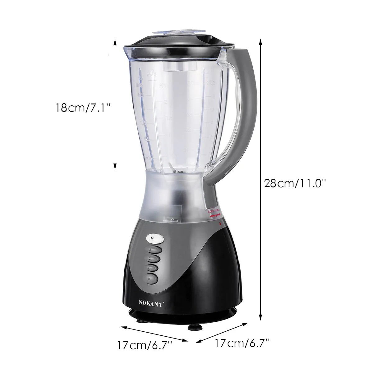2IN1 1500ML Blender Coffee Machine Maker Juicer 3 Speed Multi-function Electric Squeezer Vegetable Fruit Home Machine Easy Wash
2IN1 1500ML Blender Coffee Machine Maker Juicer 3 Speed Multi-function Electric Squeezer Vegetable Fruit Home Machine Easy Wash