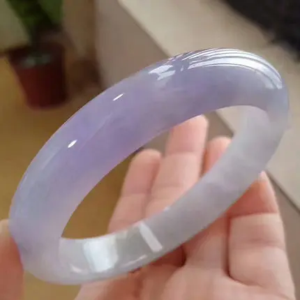 Zheru Jewelry Natural Burmese Jadeite Light Purple 54-64mm Bracelet Elegant Princess Jewelry Best Gift for Mother and Girlfriend
Zheru Jewelry Natural Burmese Jadeite Light Purple 54-64mm Bracelet Elegant Princess Jewelry Best Gift for Mother and Girlfriend