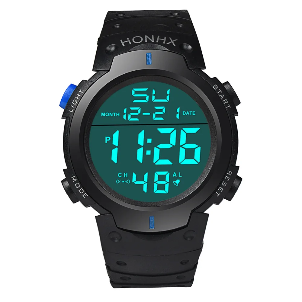 Outdoor Sport Mens Watches Fashion Casual Style Luminous Led Digital Military Watch Luxury Waterproof Gift Clock Horloges Mannen
Outdoor Sport Mens Watches Fashion Casual Style Luminous Led Digital Military Watch Luxury Waterproof Gift Clock Horloges Mannen