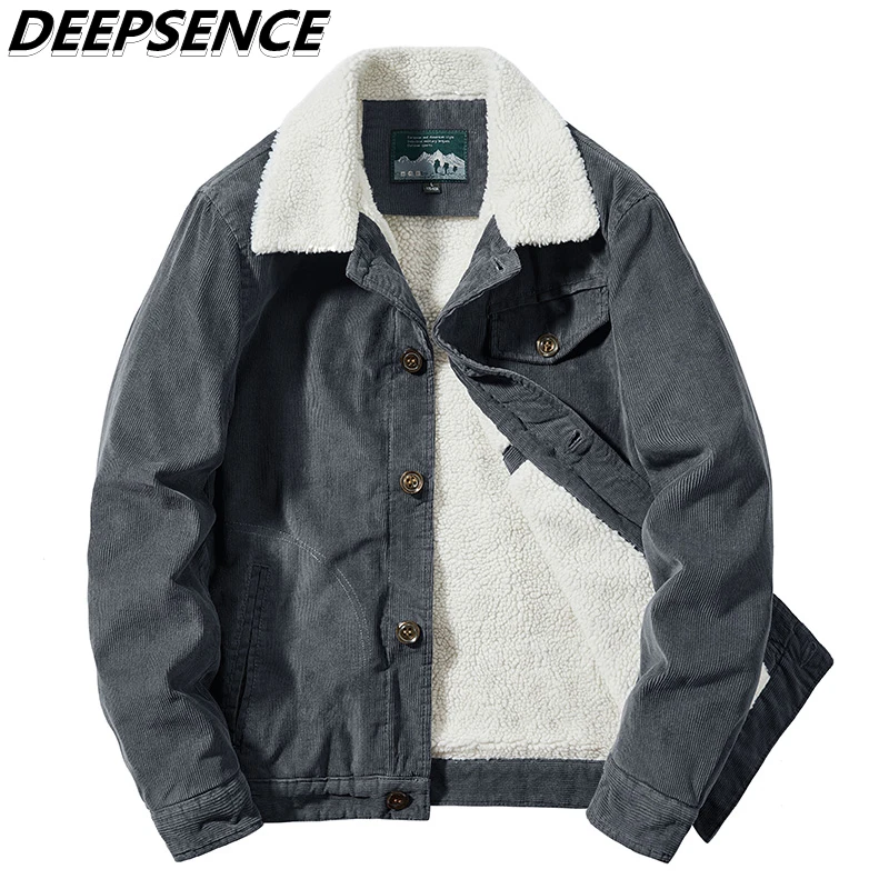 Men Autumn Winter Fleece Denim Jacket Parka Cargo Cotton Clothes Men Corduroy Loose Fit Casual Lapel Jacket Parkas Men 6XL
Men Autumn Winter Fleece Denim Jacket Parka Cargo Cotton Clothes Men Corduroy Loose Fit Casual Lapel Jacket Parkas Men 6XL