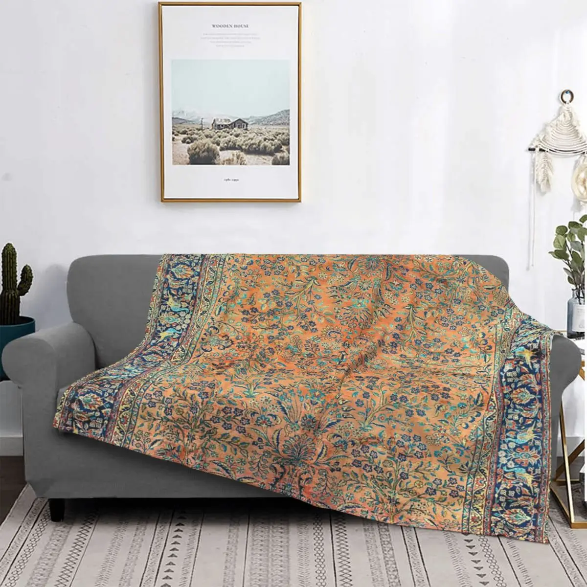 Manta persa Floral del Manchester Kashan, colcha a cuadros para cama, esponjosa, a cuadros
Manta persa Floral del Manchester Kashan, colcha a cuadros para cama, esponjosa, a cuadros