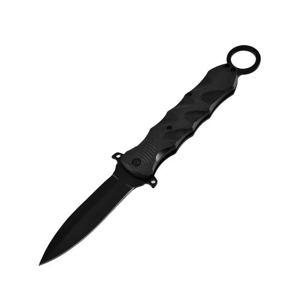Black knives 3CR13 Steel Folding Knife Camping Hunting Tactical Knife Survival Knives Aluminum Handle Outdoor Pocket EDC Tools
Black knives 3CR13 Steel Folding Knife Camping Hunting Tactical Knife Survival Knives Aluminum Handle Outdoor Pocket EDC Tools
