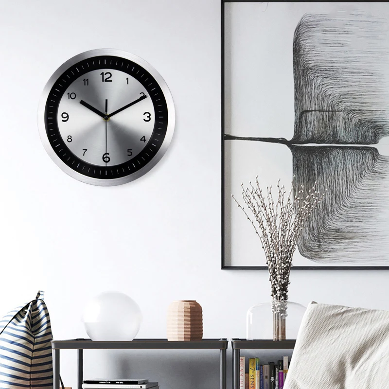 MAX HOME 12 Inch Wall Clock Modern Home Decor Silent Night Lights Glowing Decorative Clock Living Room Needle Round Wall Clock
MAX HOME 12 Inch Wall Clock Modern Home Decor Silent Night Lights Glowing Decorative Clock Living Room Needle Round Wall Clock