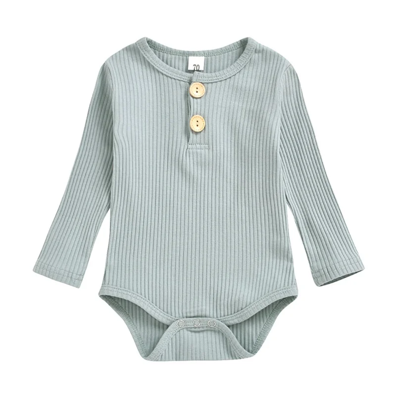 Комбинезон в рубчик для новорожденных девочек и мальчиков, цельный однотонный комбинезон с оборками и длинным рукавом, 2020
Комбинезон в рубчик для новорожденных девочек и мальчиков, цельный однотонный комбинезон с оборками и длинным рукавом, 2020