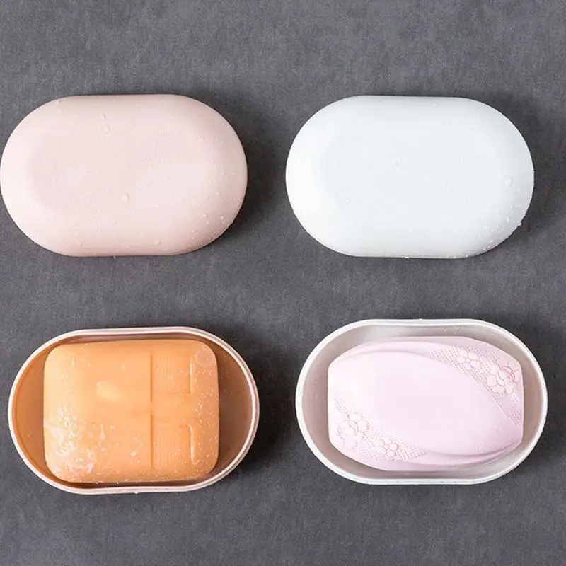 Dish Bathroom Soap Holder Storage Organizer Travel Soap With Leak-proof Super Lid Sealed Box Portable Soap D6P6
Dish Bathroom Soap Holder Storage Organizer Travel Soap With Leak-proof Super Lid Sealed Box Portable Soap D6P6