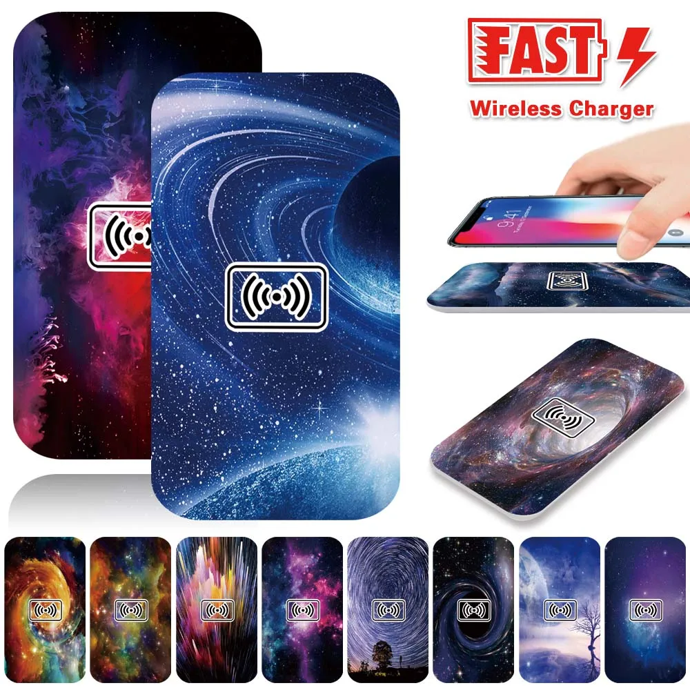 Wireless Charger for IPhone 11 / 8 / 8 Plus / IPhone 11 Pro Max / Iphone XS Max / XR / X / XS Starry Sky Wireless Fast Charge 
Wireless Charger for IPhone 11 / 8 / 8 Plus / IPhone 11 Pro Max / Iphone XS Max / XR / X / XS Starry Sky Wireless Fast Charge