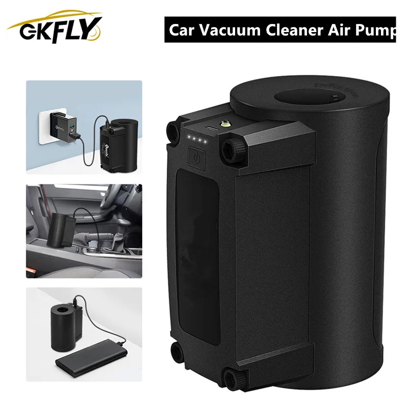 2In 1 GKFLY Wireless Handheld Car Vaccum Cleaner For Car Home Desktop Car Cleaning Electric Air Pump Vacuum Cleaner
2In 1 GKFLY Wireless Handheld Car Vaccum Cleaner For Car Home Desktop Car Cleaning Electric Air Pump Vacuum Cleaner