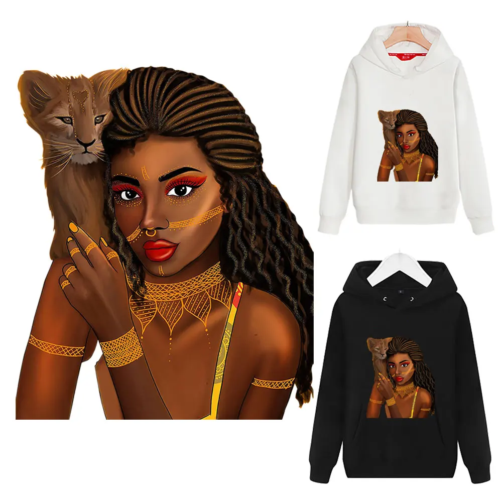 Beautiful African Girl Heat Transfer Printing Vinyl Sticker Patches For Clothing DIY Washable T-Shirt Sticker For Clothes Iron
Beautiful African Girl Heat Transfer Printing Vinyl Sticker Patches For Clothing DIY Washable T-Shirt Sticker For Clothes Iron