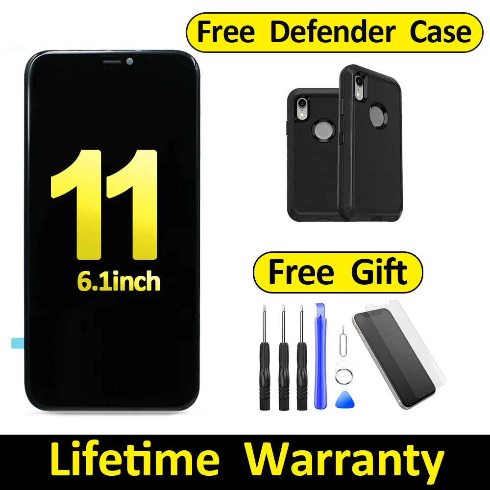 Zero Smart 5A Pantalla iPhone 11 Pro Max X XS Black LCD Screen Display Replacement Repair Free Kit No Dead Pixel 10Years Factory
Zero Smart 5A Pantalla iPhone 11 Pro Max X XS Black LCD Screen Display Replacement Repair Free Kit No Dead Pixel 10Years Factory