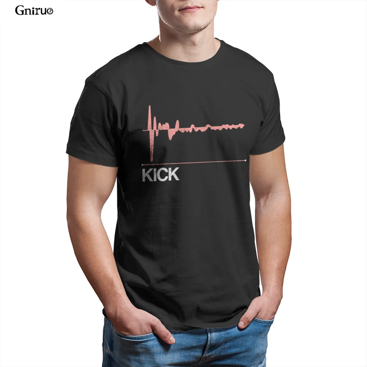 Wholesale Kick Drum Heartbeat Mens Sport T-Shirt Punk Gothic Oversized Vintage Male Clothing 101564
Wholesale Kick Drum Heartbeat Mens Sport T-Shirt Punk Gothic Oversized Vintage Male Clothing 101564