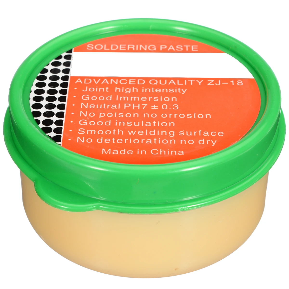 Желтая паяльная паста, не коррозионная канифоль, детали для печатных плат, сварочный гель для пайки
Желтая паяльная паста, не коррозионная канифоль, детали для печатных плат, сварочный гель для пайки