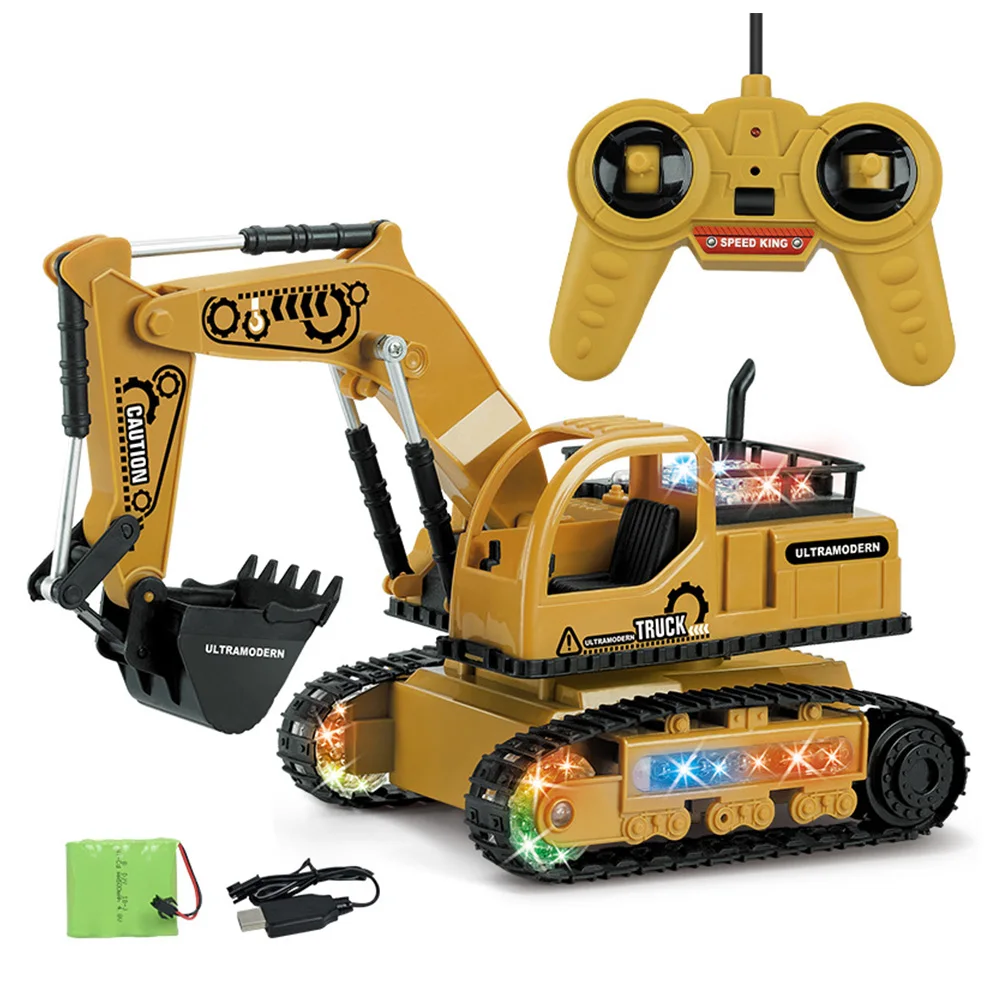 Tractor Wireless Educational Gifts Speed Change Remote Control Car Truck Kids Bulldozer Model Musical Battery Powered Lighting
Tractor Wireless Educational Gifts Speed Change Remote Control Car Truck Kids Bulldozer Model Musical Battery Powered Lighting