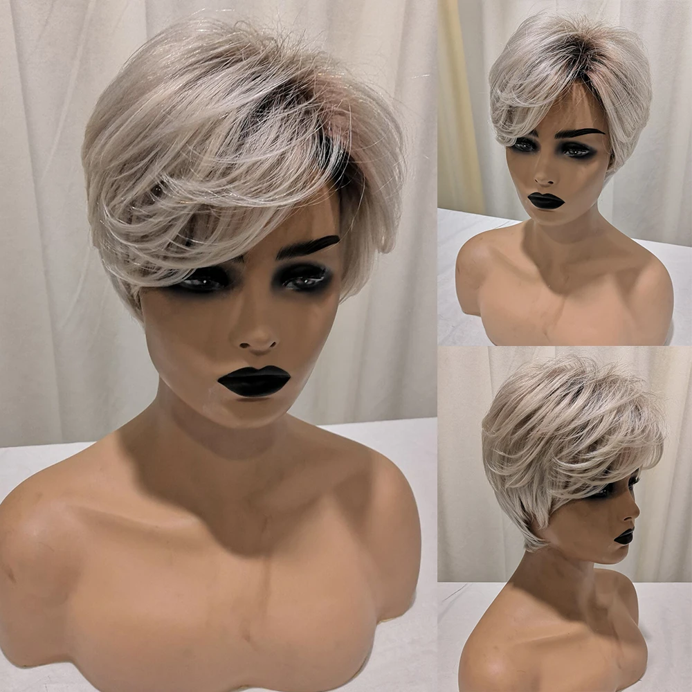 Inhaircube Fluffy 50% Synthetic Wig 50% Human HAIR Short Wigs for Women Side Part Natural Wave Wig Brown Free Shipping 6"
Inhaircube Fluffy 50% Synthetic Wig 50% Human HAIR Short Wigs for Women Side Part Natural Wave Wig Brown Free Shipping 6"