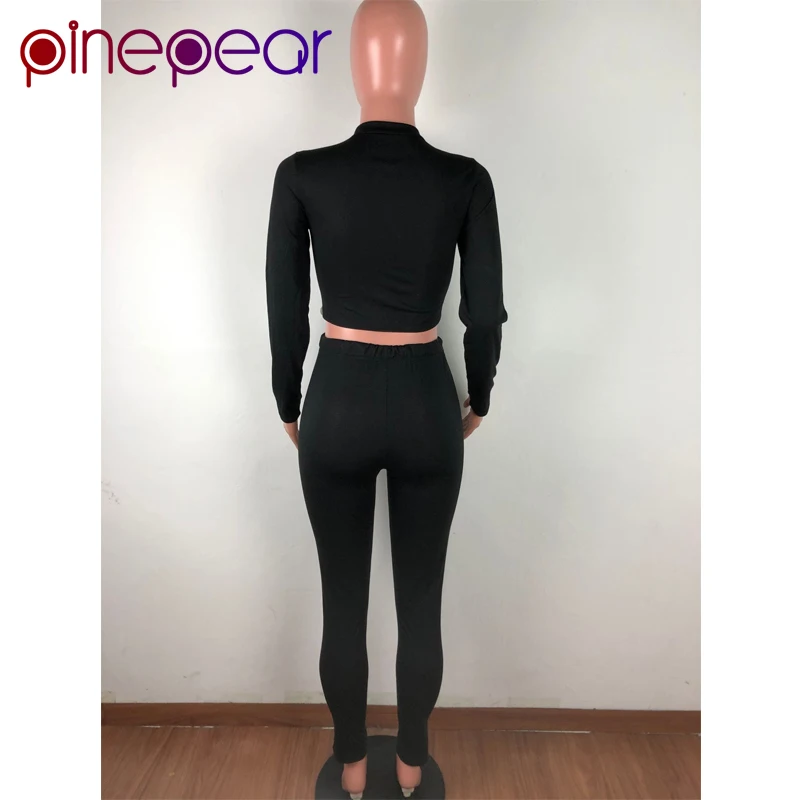 PinePear Club Wear Sexy Two Pieces Outfits for Women Matching Sets Fall Clothes Party Lace Up Crop Tops and Pants 2 Piece Set
PinePear Club Wear Sexy Two Pieces Outfits for Women Matching Sets Fall Clothes Party Lace Up Crop Tops and Pants 2 Piece Set