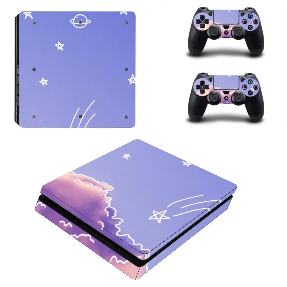 Звездное небо Звезда PS4 тонкая наклейка s Play station 4 наклейки для PlayStation консоль и