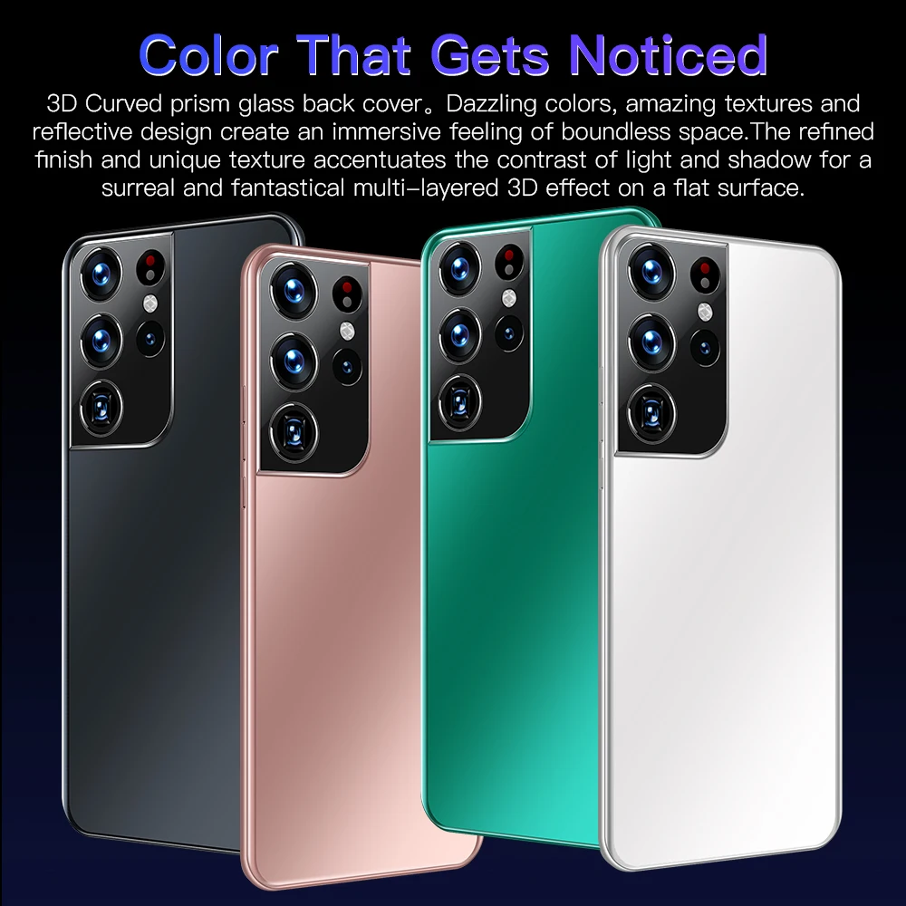 Global Version S21+ Ultra 6.7 Inch Smartphones16GB+512GB Face ID Unlocked Cellphone 6800mAh Battery Fast Charging Mobile Phone
Global Version S21+ Ultra 6.7 Inch Smartphones16GB+512GB Face ID Unlocked Cellphone 6800mAh Battery Fast Charging Mobile Phone