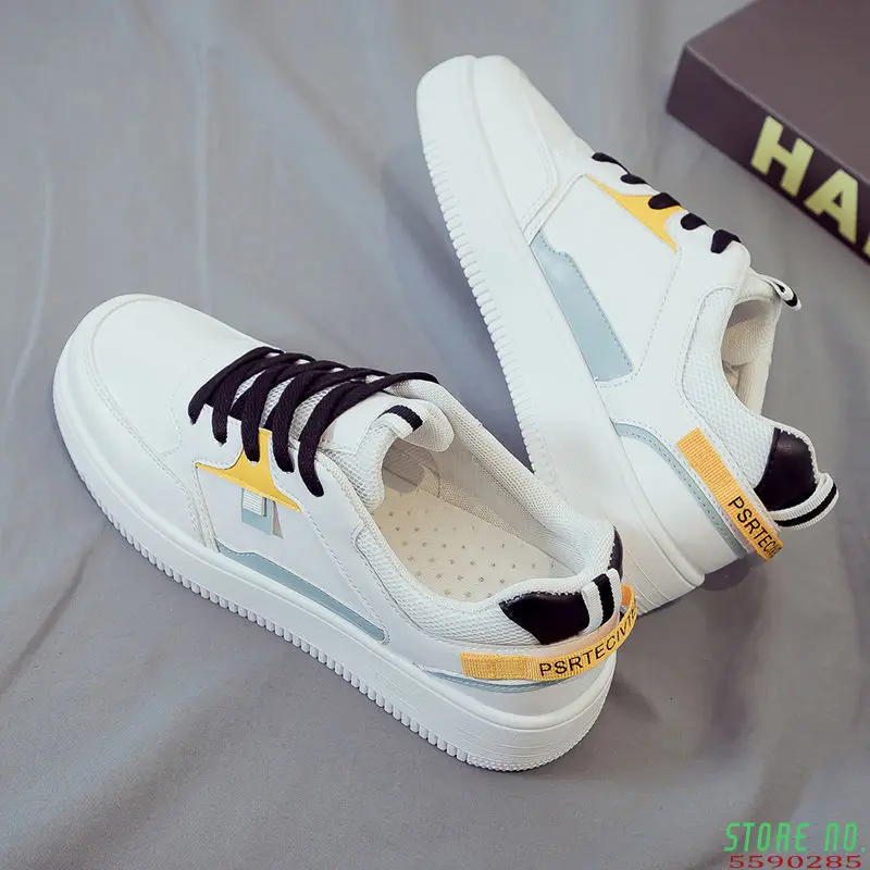 New Fashion Men Shoes Casual White Lace-up Sneakers Mens Breathable Outdoor Walking Comfortable Shoes Men Tenis Masculino Adulto 
New Fashion Men Shoes Casual White Lace-up Sneakers Mens Breathable Outdoor Walking Comfortable Shoes Men Tenis Masculino Adulto