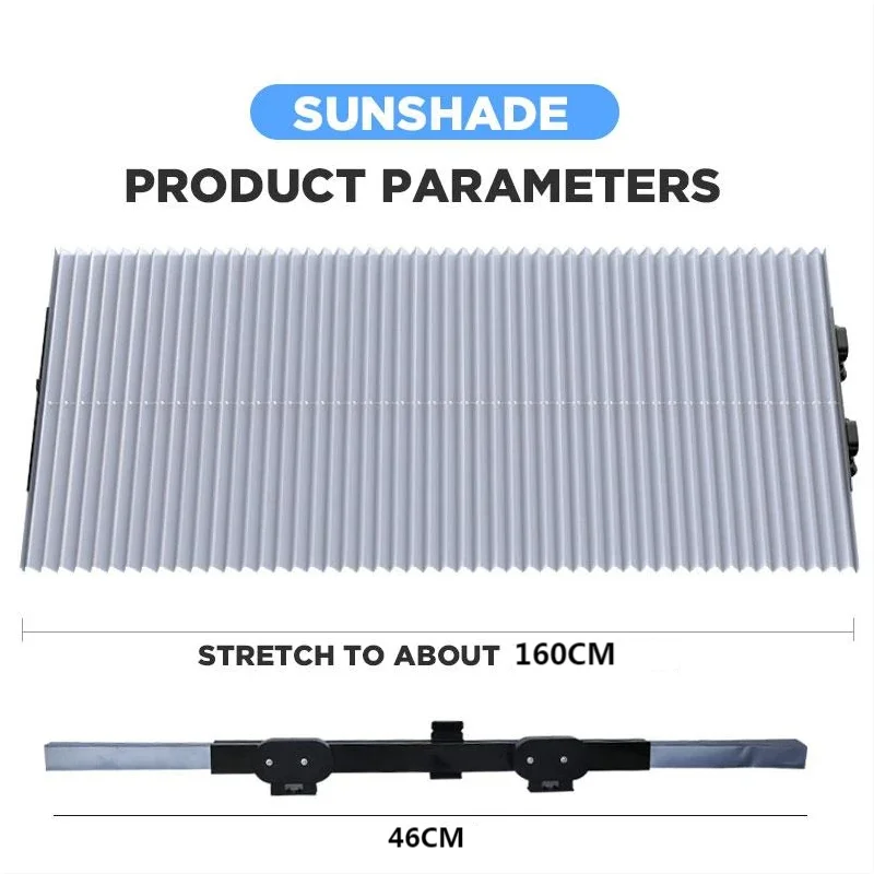 Car Windshield Sunshade Curtain Retractable Folding Car Sunshade Cover Reflective Aluminum Film Curtains Anti-UV Car Sun Shade
Car Windshield Sunshade Curtain Retractable Folding Car Sunshade Cover Reflective Aluminum Film Curtains Anti-UV Car Sun Shade