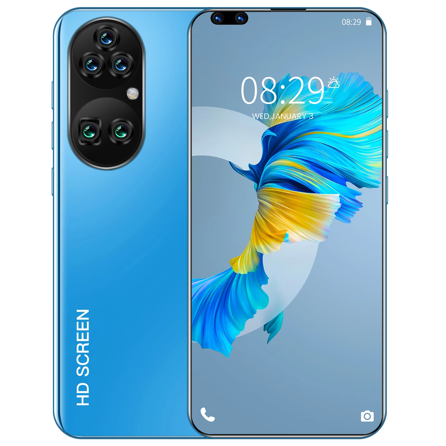 Global Version P60 Pro 7.3 ”Deca Core 8 256GB ROM Android 10.0 Smart Phone 32MP+48MP Camera Mobile Phone
Global Version P60 Pro 7.3 ”Deca Core 8 256GB ROM Android 10.0 Smart Phone 32MP+48MP Camera Mobile Phone