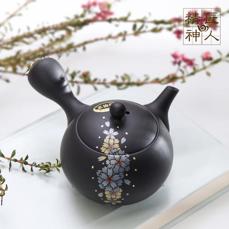 Spot Japan often slippery burn bright cherry blossom side teapot lasts a Japanese handmade pottery making tea
Spot Japan often slippery burn bright cherry blossom side teapot lasts a Japanese handmade pottery making tea