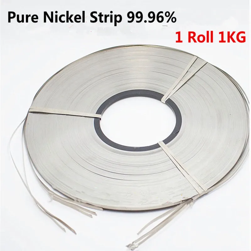 1kg 99.96% Pure Nickel Plate Strap Strip Sheets For Battery Spot Welding Machine Nickel Straps For Battery Packs
1kg 99.96% Pure Nickel Plate Strap Strip Sheets For Battery Spot Welding Machine Nickel Straps For Battery Packs
