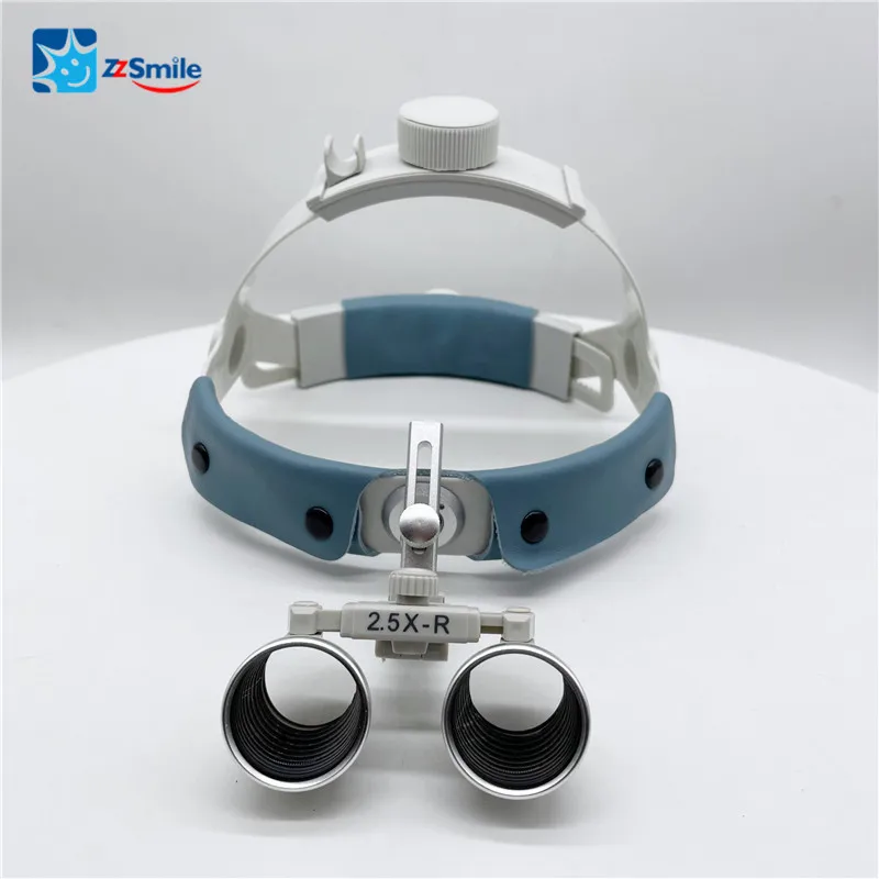 CH2.5X-R Headband Dental Surgical Loupes Dental Helmet Magnifier with Light
CH2.5X-R Headband Dental Surgical Loupes Dental Helmet Magnifier with Light