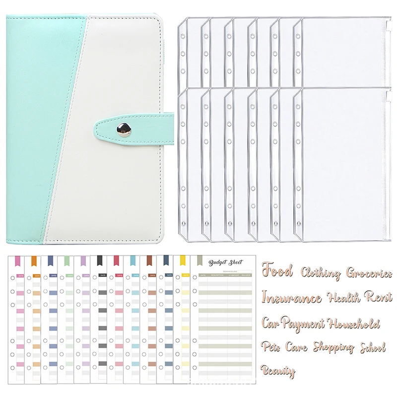 Notebook Binder Budget Planner Cash Envelope Binder With Budget Envelopes A6 Binder Pockets Cash Envelope Wallet For Budgeting
Notebook Binder Budget Planner Cash Envelope Binder With Budget Envelopes A6 Binder Pockets Cash Envelope Wallet For Budgeting