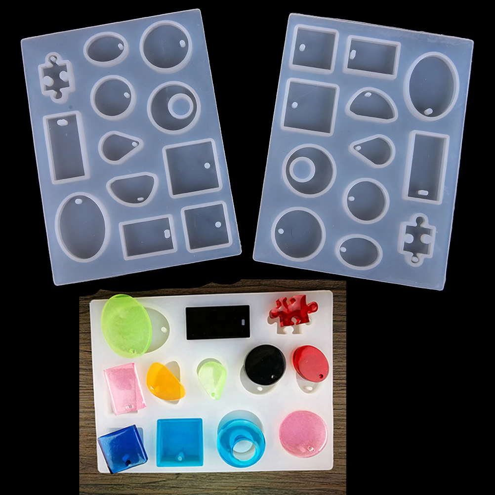 12 Designs Cabochon Epoxy Silicone Mold Necklace Pendant Resin Mould Jewelry Tools Making Casting Mould DIY Hand Craft Accessory
12 Designs Cabochon Epoxy Silicone Mold Necklace Pendant Resin Mould Jewelry Tools Making Casting Mould DIY Hand Craft Accessory