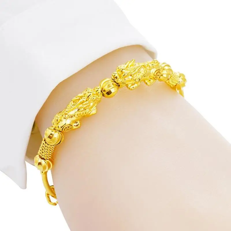 Transfer Bead Push-pull Bracelet Women Lucky Rich Health Bangle 2020 New Fashion Gold Color Femme Vintage Charm Bangles
Transfer Bead Push-pull Bracelet Women Lucky Rich Health Bangle 2020 New Fashion Gold Color Femme Vintage Charm Bangles