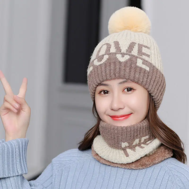 Women's Winter Knitted Earmuffs Woolen Caps Warm and Thick Velvet Korean Style Tide Wild Autumn Cycling
Women's Winter Knitted Earmuffs Woolen Caps Warm and Thick Velvet Korean Style Tide Wild Autumn Cycling