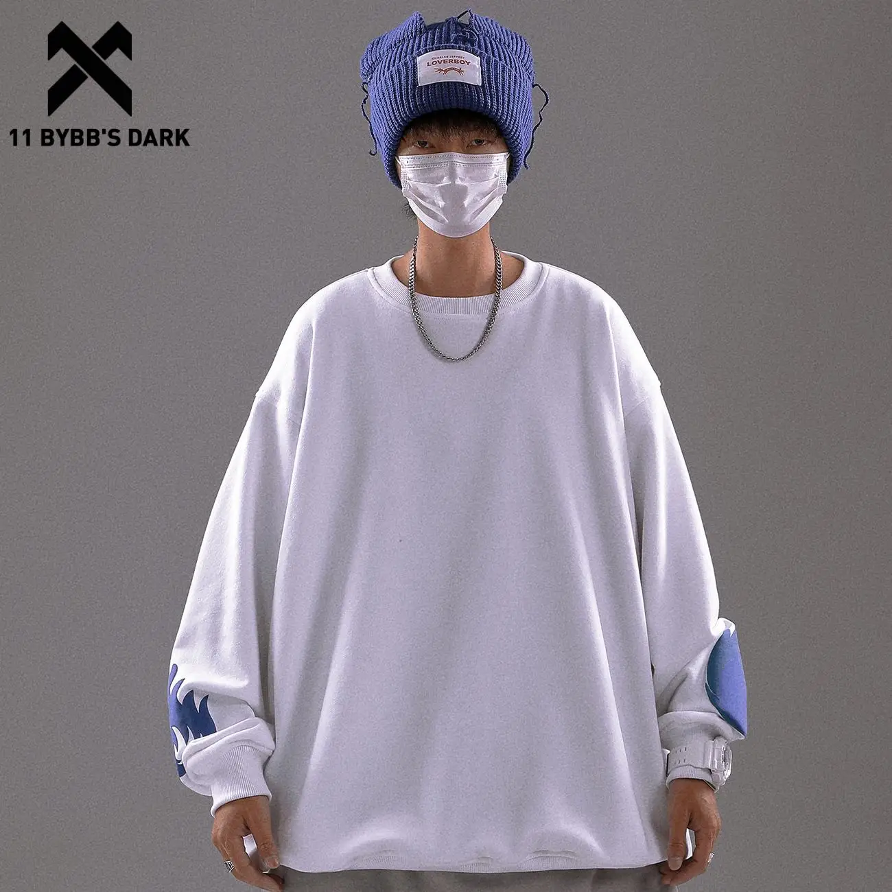 11 BYBB'S DARK Solid Letters Print Cotton Sweatshirt Hoodie Men Hip Hop Streetwear Oversized Sweatshirts Pullover Tops Autumn
11 BYBB'S DARK Solid Letters Print Cotton Sweatshirt Hoodie Men Hip Hop Streetwear Oversized Sweatshirts Pullover Tops Autumn