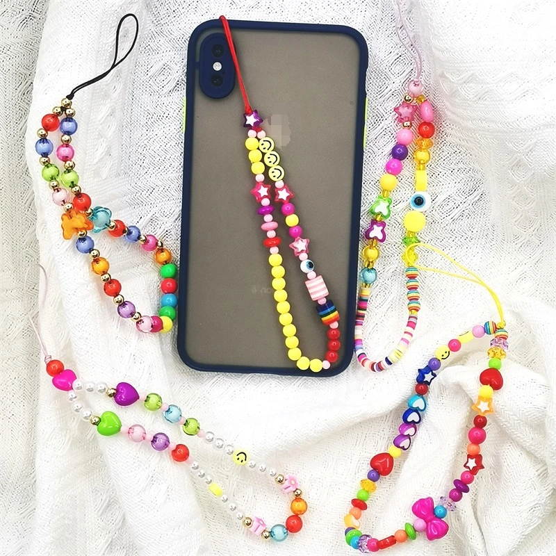 ZHONGVI Boho Chain For Phone Charm Beads Chains Cell Phone Cord Accessories Peace Sign Jewelry Wood Beads Straps Mobile Lanyard
ZHONGVI Boho Chain For Phone Charm Beads Chains Cell Phone Cord Accessories Peace Sign Jewelry Wood Beads Straps Mobile Lanyard