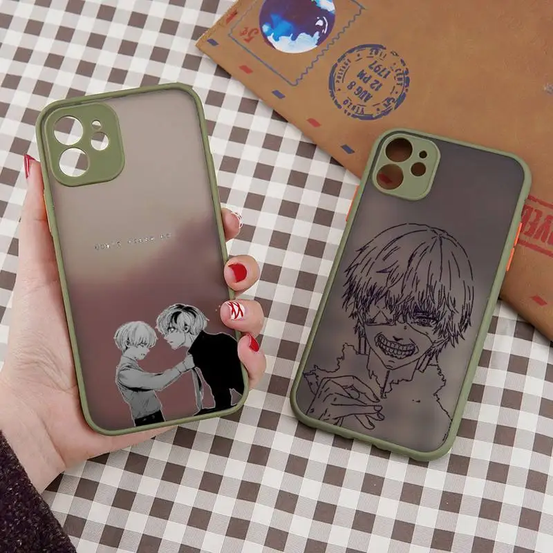 Japan Anime Tokyo Ghoul Phone Case matte transparent For iphone 7 8 11 12 plus mini x xs xr pro max cover
Japan Anime Tokyo Ghoul Phone Case matte transparent For iphone 7 8 11 12 plus mini x xs xr pro max cover