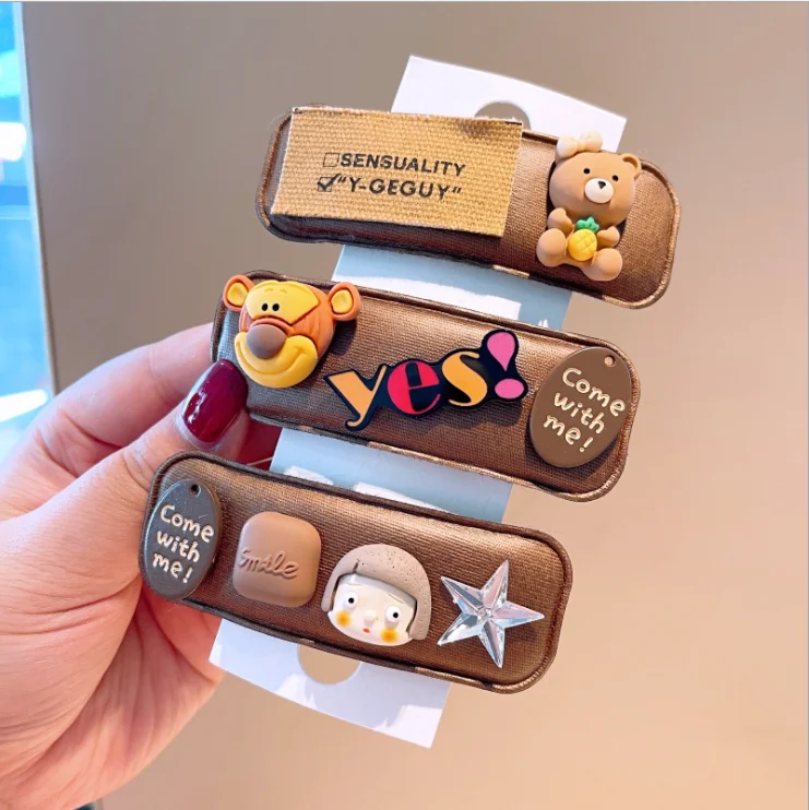 Женские заколки для волос в стиле ретро мультфильм кукла молочный чай серия ручная работа BB зажим боковой зажим
Женские заколки для волос в стиле ретро мультфильм кукла молочный чай серия ручная работа BB зажим боковой зажим