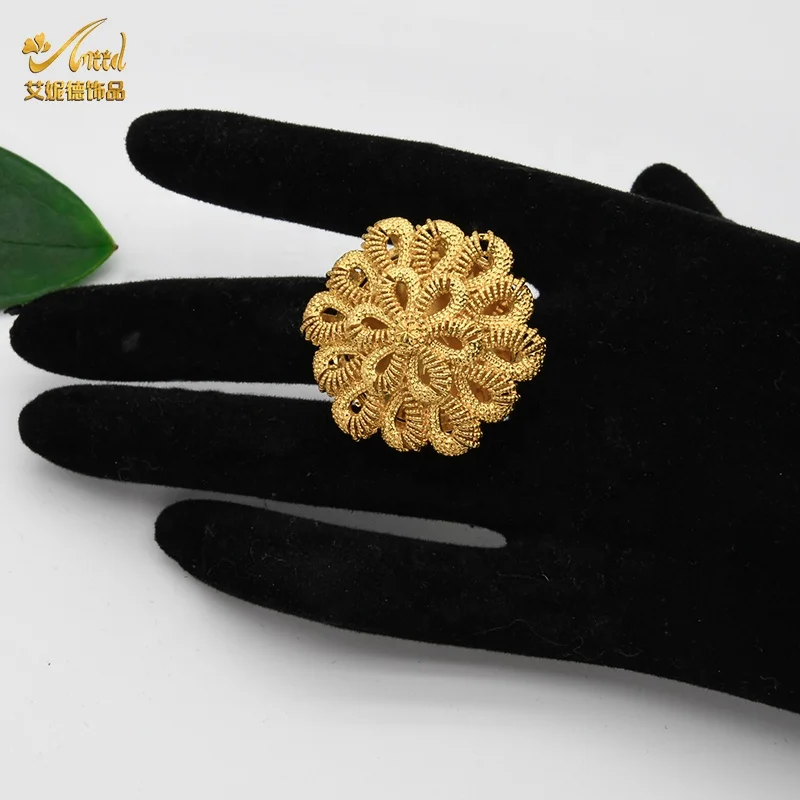 ANIID Big Rings For Women Dubai Ethiopian 22K Gold Plated African Jewelry Arab Jewelries Brazilian Bridal Wedding Teen Girls
ANIID Big Rings For Women Dubai Ethiopian 22K Gold Plated African Jewelry Arab Jewelries Brazilian Bridal Wedding Teen Girls