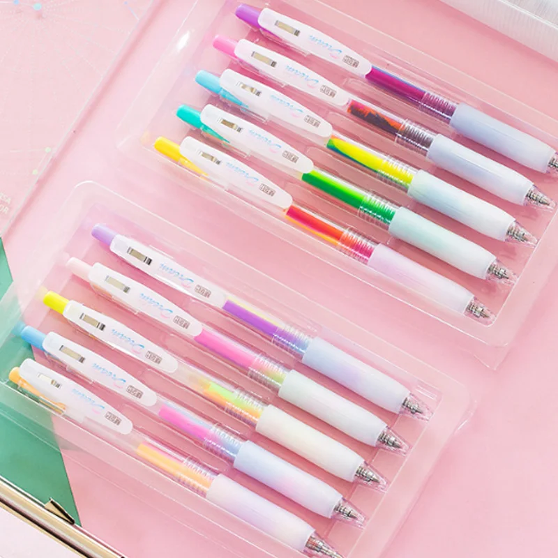 5Pcs Creative High Capacity 5Colors Erasable Highlighter Hand Account Marker Pen 0.5MM Marcador Child Gift Office&School Supplie
5Pcs Creative High Capacity 5Colors Erasable Highlighter Hand Account Marker Pen 0.5MM Marcador Child Gift Office&School Supplie