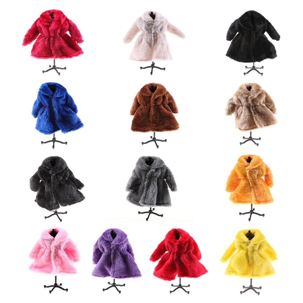 1PC Winter Warm Wear Colorful Fur Coat Mini Clothes For Dolls Fur Doll Clothing Kids Toy Doll Accessories 
1PC Winter Warm Wear Colorful Fur Coat Mini Clothes For Dolls Fur Doll Clothing Kids Toy Doll Accessories